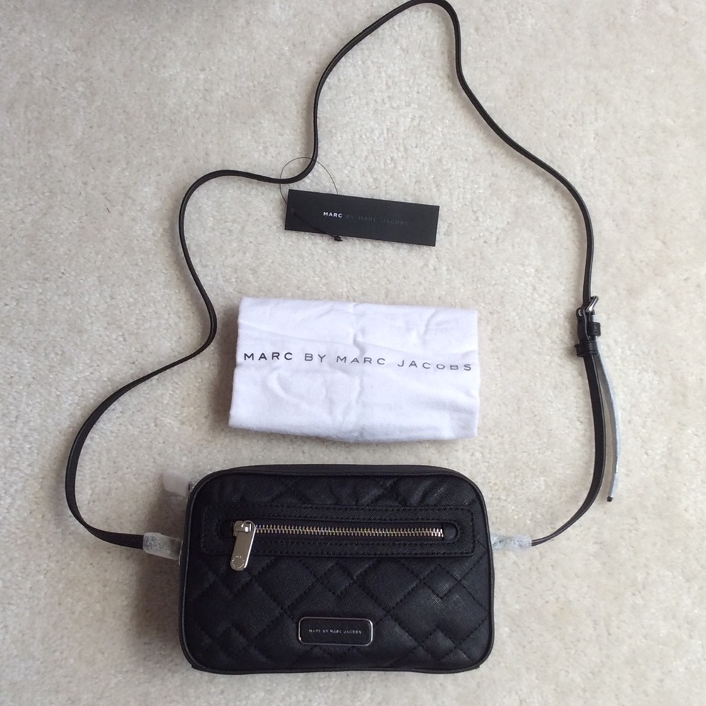Marc By Marc Jacobs Leather Quilted Crossbody Bag!